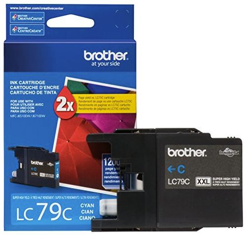 Original Brother LC-79 Cyan Super High Yield Ink Cartridge