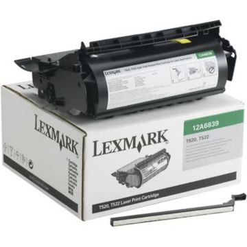 Original Lexmark 12A6839 *RP High-Yield Laser Print Cartridge for Label Applications  Black