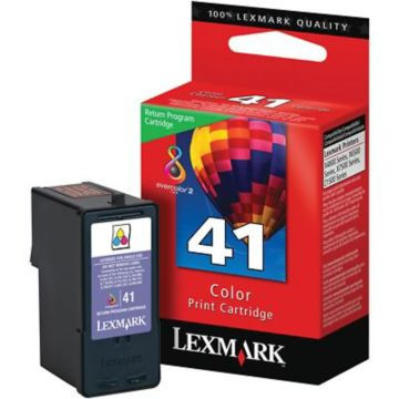 Original Lexmark #41 18Y0141 Return Program Ink Cartridge  Color