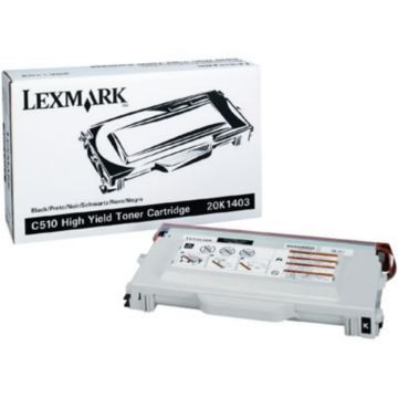 Original Lexmark 20K1403 High Yield Toner Cartridge  Black