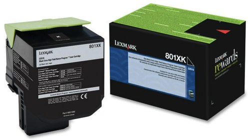 Original Lexmark 80C1XK0 801xk Black Return Program Extra High Yield Unison Toner Cartridge