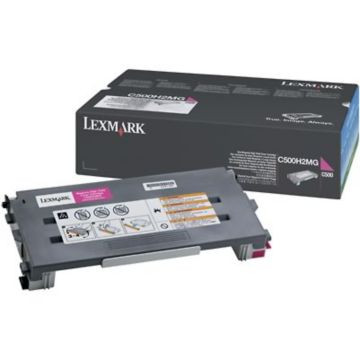 Original Lexmark C500H2MG High-Yield Toner Cartridge  Magenta