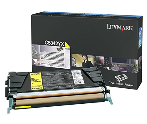 Original Lexmark C5342YX C534n Yellow Extra High-Yield Toner Cartridge