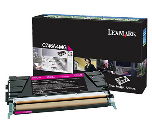 Original Lexmark C746A4MG C746/C748 Magenta Return Program Toner Cartridge Taa