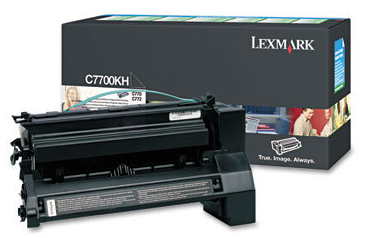 Original Lexmark C7700KH *RP Black High-Yield Toner Cartridge