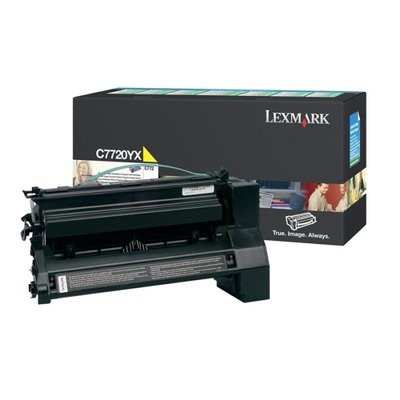 Original Lexmark C7720YX Yellow Extra High-Yield Toner Cartridge