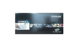Original Lexmark C7726CX C772 Cyan Return Program Extra High-Yield Toner Cartridge Taa