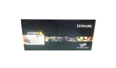 Lexmark C7726YX C772 Yellow Return Program Extra High Yield Toner Cartridge Taa