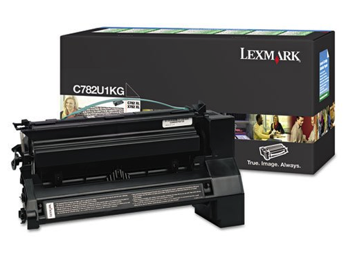 Original Lexmark C782U1KG C782 Black Return Program Extra High-Yield Toner Cartridge