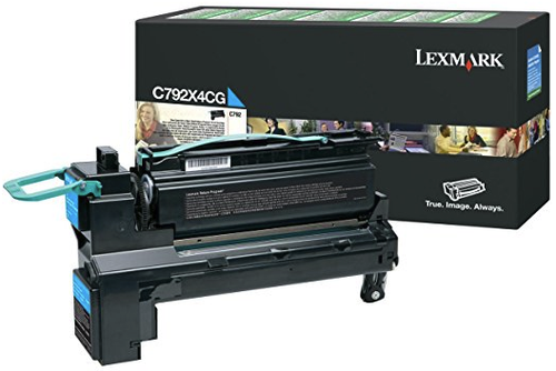 Original Lexmark C792X4CG C792 Cyan Extra High Yield Toner Cartridge