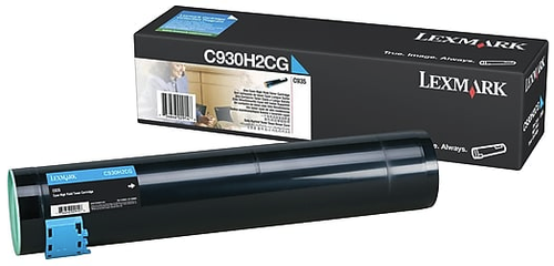 Original Lexmark C930H2CG C935 Cyan High Yield Toner Cartridge