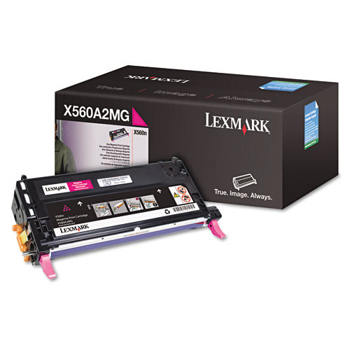 Original Lexmark X560A2MG X560 Magenta Toner Cartridge