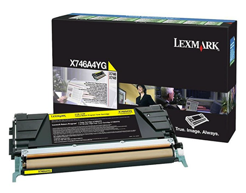 Original Lexmark X746A4YG X746/X748 Return Program Yellow Toner Cartridge Taa