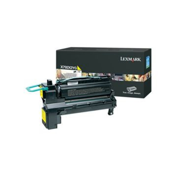 Original Lexmark Yellow Toner Cartridge  X792X2YG, Extra High Yield