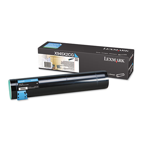 Original Lexmark X945X2CG X940 Cyan Toner Cartridge Taa