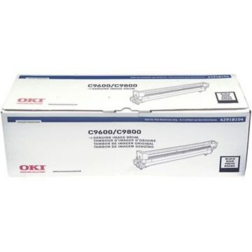 Original OKI 42918904 Image Drum for 9600/9800 Printers  Black