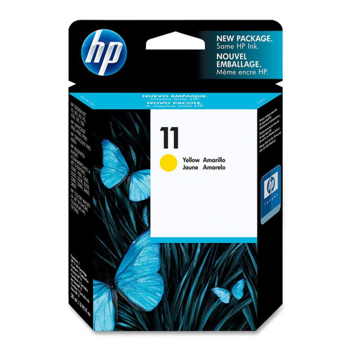 Original HP 11 Yellow Inkjet Cartridge