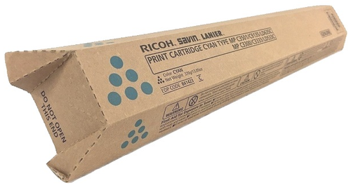 Original Ricoh Cyan High-Yield Toner Cartridge 841423