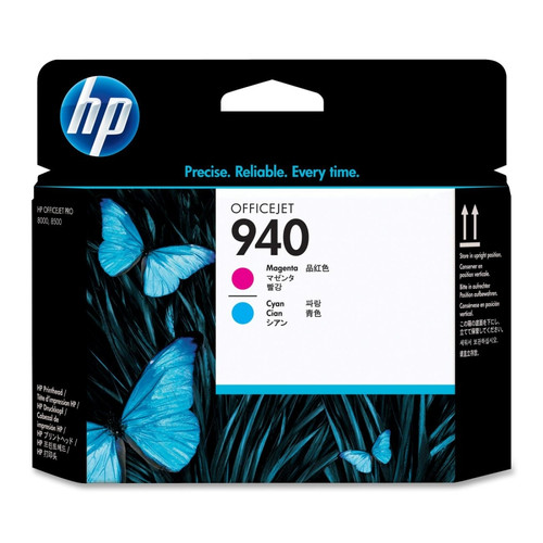 Original HP 940 Magenta Cyan Printhead Cartridge