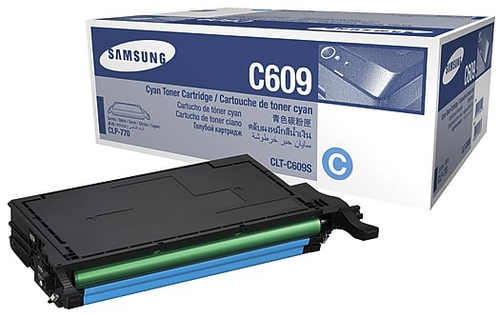 Original Samsung CLT-C609S Cyan Toner Cartridge CLP-770ND