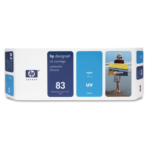 Original HP C4941A #83 DeskJet 5000 5500 UV Cyan