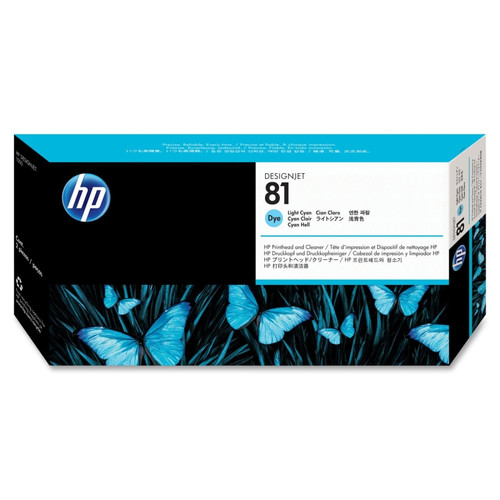 Original HP C4954A #81 DeskJet 5500 LT Cyan Dye Kit