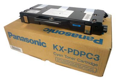 Original Panasonic KX-PDPC3 Cyan Toner Cartridge KX-P8420