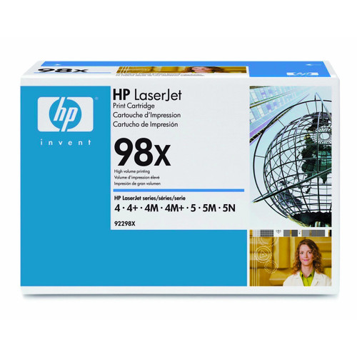 Original HP 98X 92298X Black LaserJet Toner Cartridge test