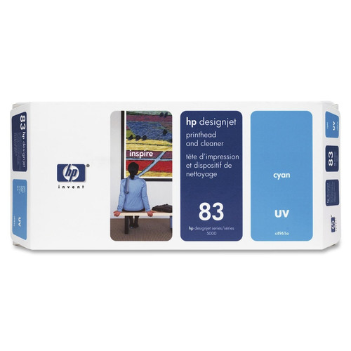 Original HP C4961A #83 DeskJet 5000 UV Printhead CY