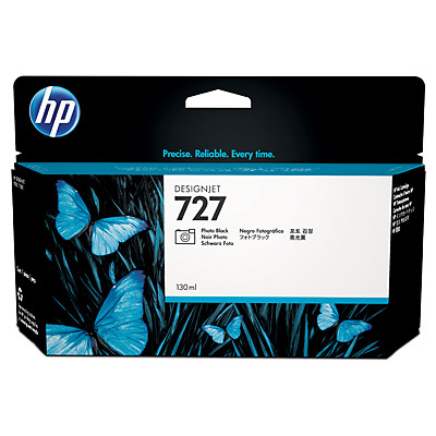 Original HP 727 B3P23A Black Ink Cartridge