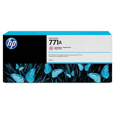 Original HP 771A B6Y19A Light Magenta Ink Cartridge