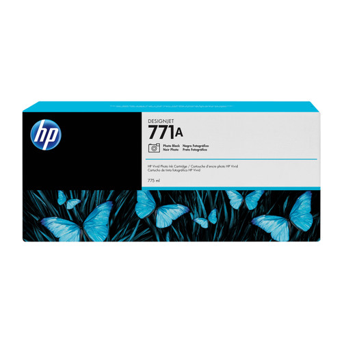 Original HP 771A B6Y21A Black Ink Cartridge