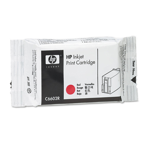 Original HP C6602R Red Ink Cartridge