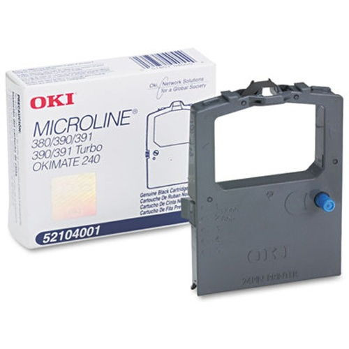 52104001 | Original OKI Nylon Printer Ribbon - Black
