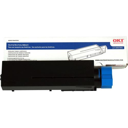44917601 | Original OKI Toner Cartridge - Black
