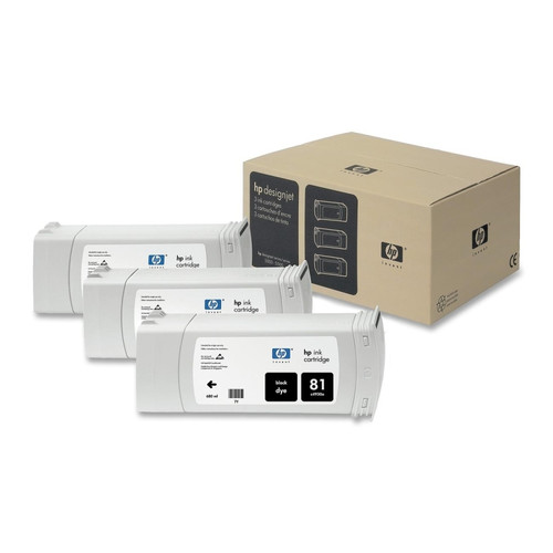 Original HP C5066A #81 DeskJet 5500 Black 3PK