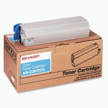 Original Sharp Cyan Toner Cartridge ARC20TCU, High Yield