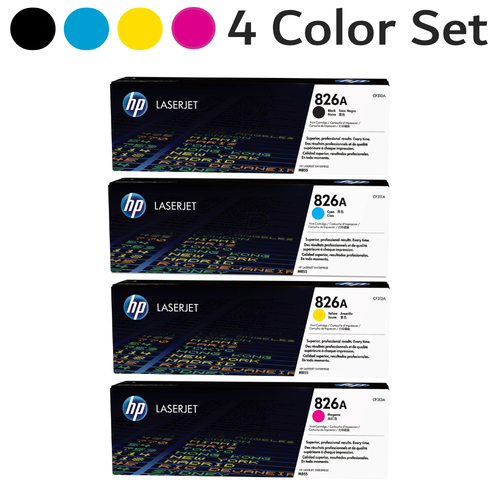 826A CF310A CF311A CF312A CF313A Original HP LaserJet Toner Cartridge Black Cyan Magenta Yellow Combo Pack test
