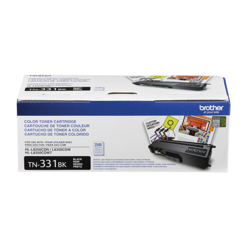 Original Brother TN-331BK Black Toner Cartridge