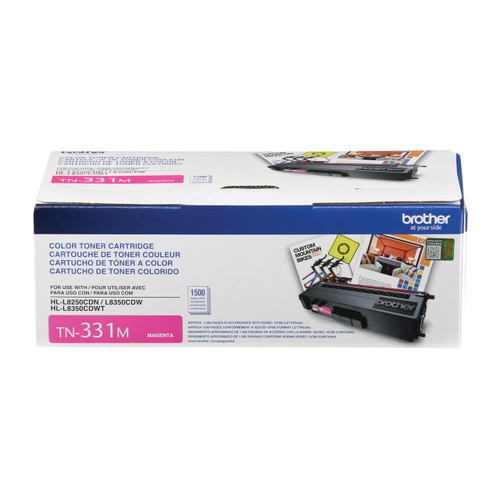 Original Brother TN-331M Magenta Toner Cartridge