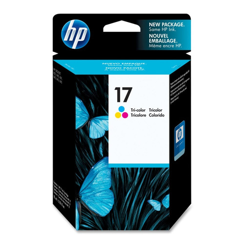 Original HP 17 Tri-Color Inkjet Cartridge