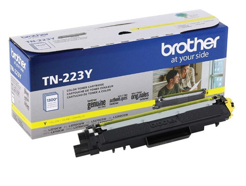 Original Brother TN223Y Standard Yield Yellow Toner Cartridge