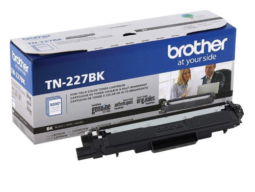 Original Brother TN227BK High Yield Black Toner Cartridge