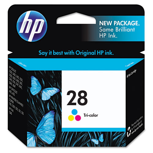 Original HP C8728AN 140 28 Tri-Color InkJet Ink Cartridge