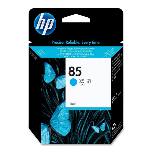 Original HP 85 Cyan Inkjet Cartridge
