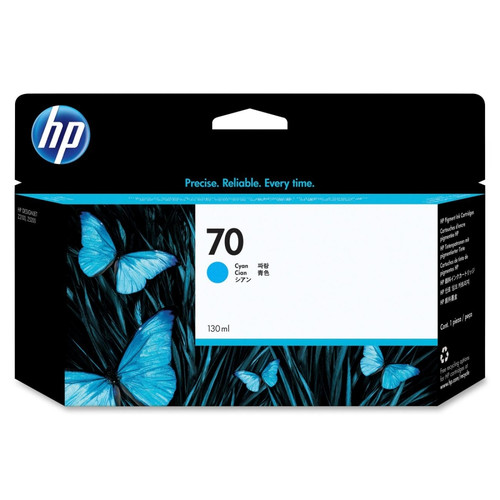 Original HP C9452A HP70 Inkjet Cartridge Cyan