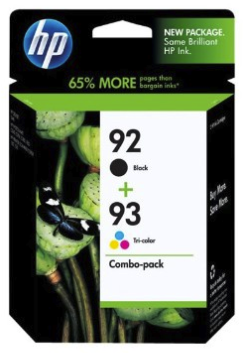 HP C9513FN#140 92 93 Black AND TRI-COLOR Ink Cartridge