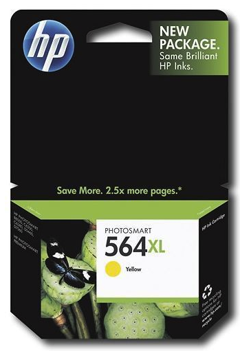Original HP CB325WN#140 #564XL D5400 Yellow