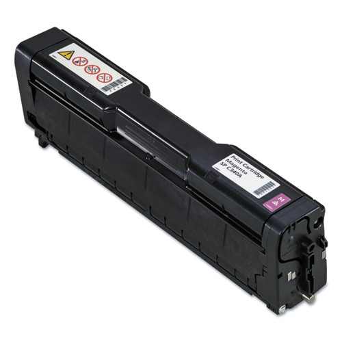 Ricoh 407897 Toner, 5000 Page-Yield, Magenta