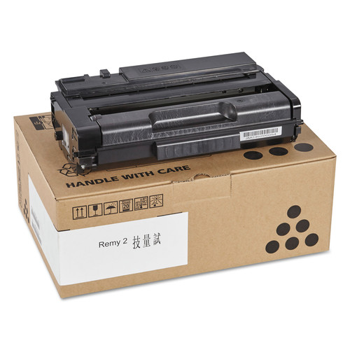 Ricoh 408161 Toner, 6400 Page-Yield, Black